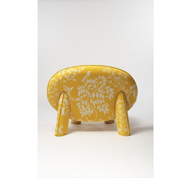 Крісло Dino жовте ARHIVE FABRIC SERGIY KOLOS ShishkaProject3